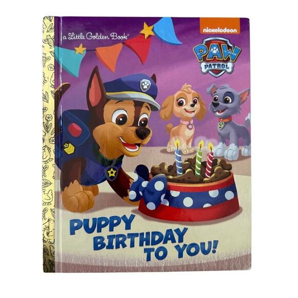 Puppy Birthday to You!  Paw Patrol Book - Picture 1 of 2